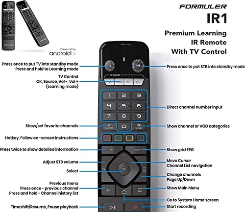 Formuler Z11 Pro Max Android 11 Wireless Ax 2x2 Gigabit LAN 4GB Ram 32GB ROM 4K + Extra 7 Colours Wireless Keyboard + Extra Magnetic Car Mount