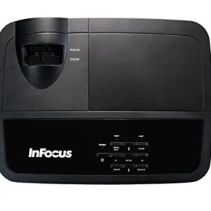 InFocus Corporation IN112a SVGA DLP Projector, HDMI, 3200 Lumens, 15000:1 Contrast Ratio, 3D