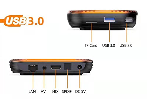 Amlogic S905X4 TV Box Android 11.0 TV Box HK1 Box 4GB RAM 64GB ROM Dual-WiFi 2.4GHz/5GHz BT Quad Core 64 Bits 3D/8K 1000M Smart TV Box