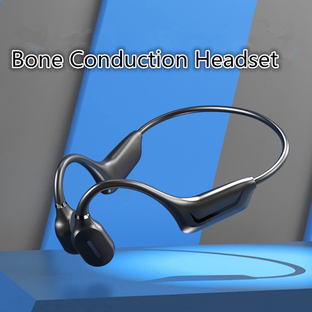 Bone Conduction Headphones Open Ear Headphones Bluetooth Wireless Headset Earpiece Running Wireless Earphone Support MP3 Play 32G Memory