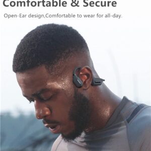 Bone Conduction Headphones Open Ear Headphones Bluetooth Wireless Headset Earpiece Running Wireless Earphone Support MP3 Play 32G Memory