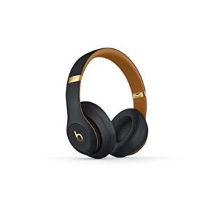 Beats Studio3 Wireless Noise Cancelling On-Ear Headphones - Apple W1 Headphone Chip, Class 1 Bluetooth, Active Noise Cancelling, 22 Hours of Listening Time - Midnight Black (Previous Model)