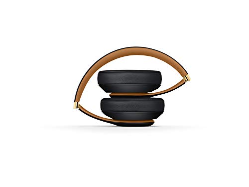 Beats Studio3 Wireless Noise Cancelling On-Ear Headphones - Apple W1 Headphone Chip, Class 1 Bluetooth, Active Noise Cancelling, 22 Hours of Listening Time - Midnight Black (Previous Model)