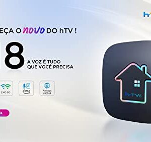 2023 H8 IPTV Brazil htv8 htv Box 2023 IPTV Brazil Advanced Version with Ultra Clear Resolution Videos, On-Demand Programs, Easy Set-up, WiFi/Bluetooth Supported