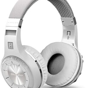 Bluedio HT Turbine Wireless Bluetooth 5.0 Stereo Headphones with Mic (White)