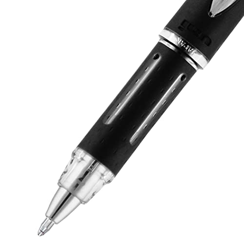 Uni-Ball 33921 Jetstream Ballpoint Pens, Bold Point (1.0mm), Black, 12 Count