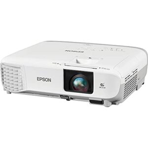 epson powerlite 107 lcd projector – white, gray