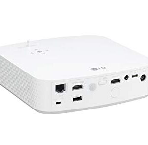 LG - Projector LG PF50KS FHD RGB LED Miracast Bluetooth White