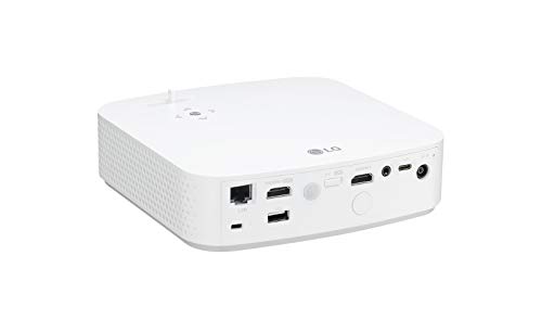 LG - Projector LG PF50KS FHD RGB LED Miracast Bluetooth White