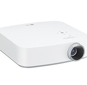 LG - Projector LG PF50KS FHD RGB LED Miracast Bluetooth White