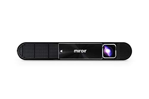 Miroir M631 Ultra Pro Portable 1080p Projector | 700 Lumen, 120” Image, 4K Input Support, Home Theater | Gaming | USB – C Charge Video | Native 1080p Resolution (1920 x 1080p) | Rechargeable Battery