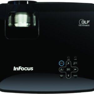 InFocus IN102 Portable DLP Projector, 3D ready, SVGA, 2700 Lumens