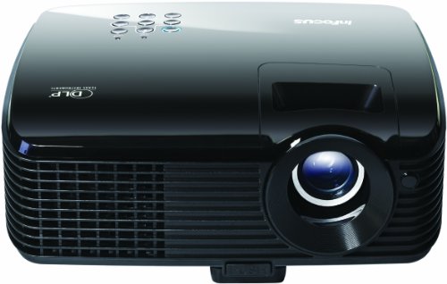 InFocus IN102 Portable DLP Projector, 3D ready, SVGA, 2700 Lumens