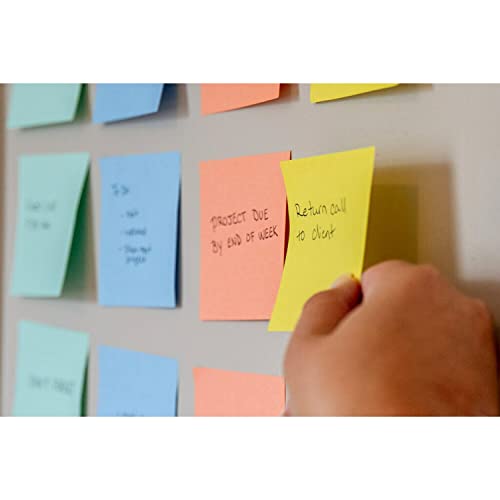 Post-it Super Sticky Notes, Limited Edition Color Collection, 3x3 in, 15 Pads/Pack, 45 Sheets/Pad (654-15SSALL)
