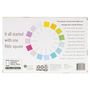 Post-it Super Sticky Notes, Limited Edition Color Collection, 3x3 in, 15 Pads/Pack, 45 Sheets/Pad (654-15SSALL)