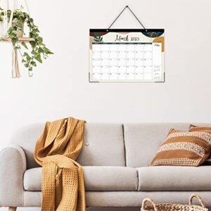 Desk Calendar 2023-2024 - Mar. 2023 - Aug. 2024, 18-Month Desk/Wall Calendar 2023-2024,16.8" x 12", Thick Paper, Calendar 2023-2024 with Corner Protectors, Ruled Blocks - Colorful Lump