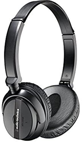 Audio-Technica ATH-ANC20 QuietPoint Active Noise-Cancelling On-Ear Headphones