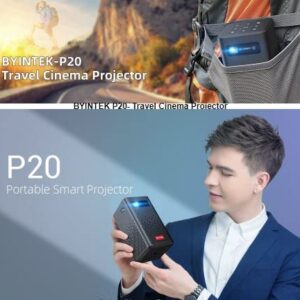 BYINTEK UFO P20 Android 9.0 OS WiFi Portable Smart Projector