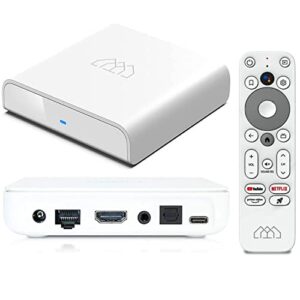 android 11.0 tv box,homatics smart tv box netflix google certified usb 3.0 ultra 4k hdr 2gb 16gb support dual-band wi-fi 2.4g 5g bt 5.0 with amlogic s905y4 google assistant dolby audio
