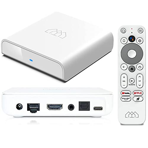 Android 11.0 TV Box,HOMATICS Smart TV Box Netflix Google Certified USB 3.0 Ultra 4K HDR 2GB 16GB Support Dual-Band Wi-Fi 2.4G 5G BT 5.0 with Amlogic S905Y4 Google Assistant Dolby Audio