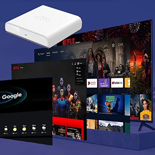 Android 11.0 TV Box,HOMATICS Smart TV Box Netflix Google Certified USB 3.0 Ultra 4K HDR 2GB 16GB Support Dual-Band Wi-Fi 2.4G 5G BT 5.0 with Amlogic S905Y4 Google Assistant Dolby Audio