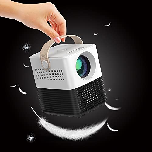 FZZDP Mini Projector P50S Full 1080P 3D Portable Porjector Home Cinema Support 4K LED Home Video Projector ( Size : P50S Android Battery )