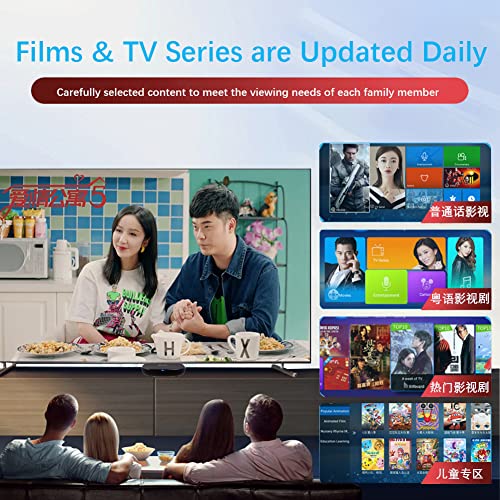 2023 A3 Chinese Box 中文机顶盒 IPTV 最新高端 海外家庭必备 TV 電視盒子 100k+ 華語 粵語 海量高清影視劇集