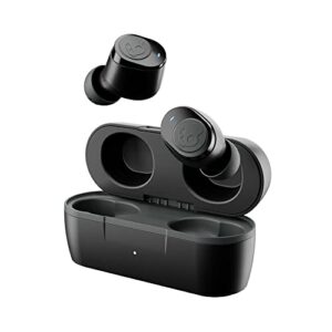 skullcandy jib true 2 wireless bluetooth earbuds for iphone and android with microphone / 33 hour battery / charging case / great for gym, sports, and gaming / ipx4 water/dust resistant – black