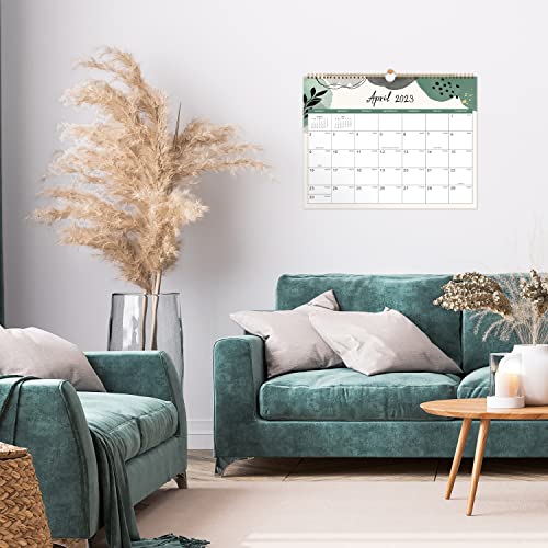 Calendar 2023-2024 - Mar. 2023 - Aug. 2024, 2023-2024 Wall Calendar, 18-Month Calendar, 14.5" x 11", Twin-Wire Binding + Hanging Hook + Thick Paper + Unruled Blocks with Julian Dates - Colorful Lump