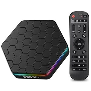 android tv box 12.0,smart android tv box allwinner h618 quad-core cpu with 4gb ram 32gb rom supports 2.4g/5.0ghz wifi6 ethernet 100m 3d 6k ultra hd bluetooth5.0 usb2.0 mini smart tv box 2023