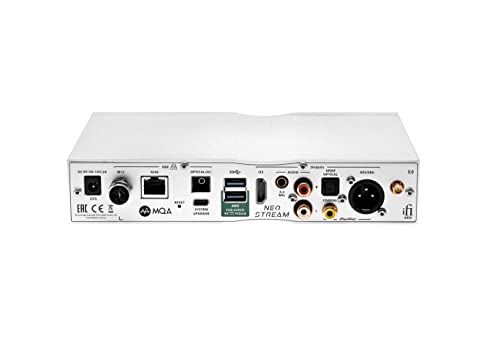 iFi NEO Stream - Ultra-Res Network Audio Streamer and Hub - MQA Decoding & True-Native DSD - SilentLine TFT Display - Fully Balanced Analogue Circuitry - Active Noise Cancellation