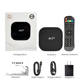 A3-II 电视盒 IPTV Chinese 2023 全新二代本 A3升级版 普通话粤语频道 Massive Movies& TV Series Smart Andriod Box