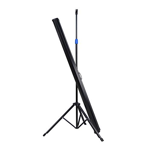 FZZDP Projector Screen 72 100 Inches Tripod Stand 16:9 Portable Projection Screen 4K 3D Movies Screen for Home Office Indoor Outdoor ( Size : 72 inch )