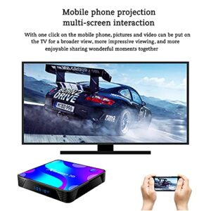 Android TV Box 2023 Android TV Box 11.0 4GB RAM 32GB ROM 4K RK3318 with 2.4G 5G WiFi Bluetooth 4.0 with Mini Wireless Keyboard TV Box Android Ethernet LAN USB 3.0 Smart TV Box Android Box