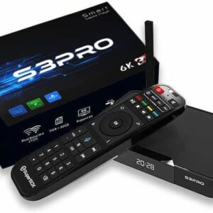 2023 The Best Version of English Android 9.0 OS S3Pro S3 pro TV Box Dual Strong Wi-Fi Connection Support HD 6K New Interface Come with Mini-Keyboard