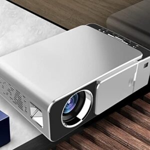 ZSEDP Android 10 Optional 3000lumen 720p Portable Led Projector I Support 4k 1080p Home Theater Proyector Beamer ( Color : E , Size : External add 32G )