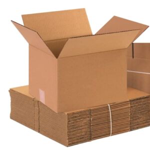AVIDITI Moving Boxes Medium 12"L x 10"W x 8"H, 25-Pack | Corrugated Cardboard Box for Packing, Shipping and Storage 12108