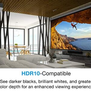 Optoma UHD65 True 4K UHD Cinema Projector for Home Theater Enthusiasts | Accurate Color with 6-Segment Color Wheel | HDR10 | Puremotion Technology | Limited Edition - White Color