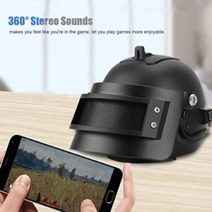 Vbestlife Portable Speaker Shape Mini Headphone, Wireless Bluetooth Speaker Rechargeable Stereo System 360 ° Stereo Sounds 40mm Full Range Unit