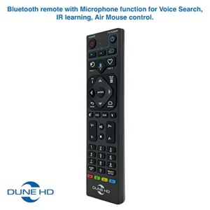 Dune HD Real Vision 4K Duo | D Vision | HDR 10+ | Ultra HD | Media Player and Android Smart TV Box | RTD1619 RD | 2X 3.5/2.5" HDD Racks, HD-Audio, HDMI, BT, WiFi, 4GB / 32GB, MKV, H.265, 4Kp60