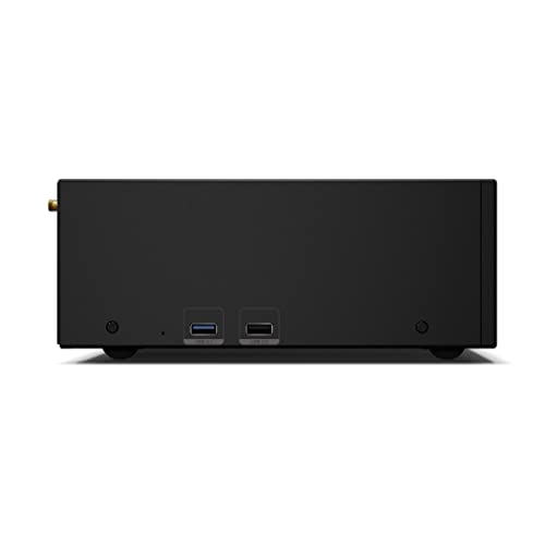 Dune HD Real Vision 4K Duo | D Vision | HDR 10+ | Ultra HD | Media Player and Android Smart TV Box | RTD1619 RD | 2X 3.5/2.5" HDD Racks, HD-Audio, HDMI, BT, WiFi, 4GB / 32GB, MKV, H.265, 4Kp60