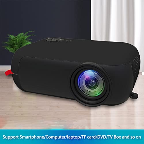 Multifunctional Mini Projector, 1080P HD Household Portable Projector, Built-in Speaker, Various Interfaces, 14-100 Inch Projection Screen