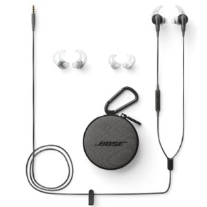 Bose SoundSport, In-Ear Sports Headphones for Apple devices, (Water and Sweat Resistant Headphones), Charcoal