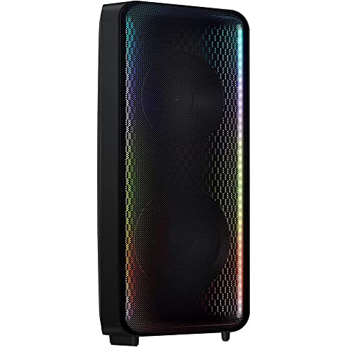 Samsung SP-LSP3BLAXZA The Freestyle Projector Bundle with Samsung MX-ST50B Sound Tower High Power Audio 240W Portable Speaker