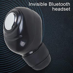yanbirdfx L16 Wireless Earphone Bluetooth 5.0 Noise-canceling Mini in-Ear Earbud Sports Headset for Business - Black