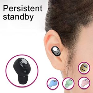 yanbirdfx L16 Wireless Earphone Bluetooth 5.0 Noise-canceling Mini in-Ear Earbud Sports Headset for Business - Black