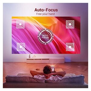 Focus Smart Android WiFi Outdoor Home Theater Projector 4K Full HD 1080P Projector