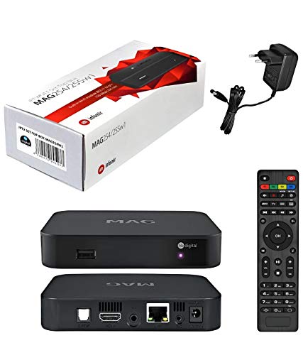 MAG 254 IPTV Full HD 3D Media Streamer STB - WiFi & HDMI Bundle Pack 2016 v2.7 Model