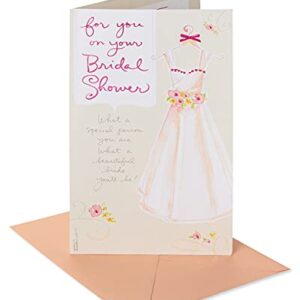 American Greetings Bridal Shower Card (Dress)