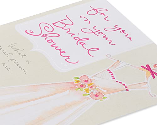 American Greetings Bridal Shower Card (Dress)